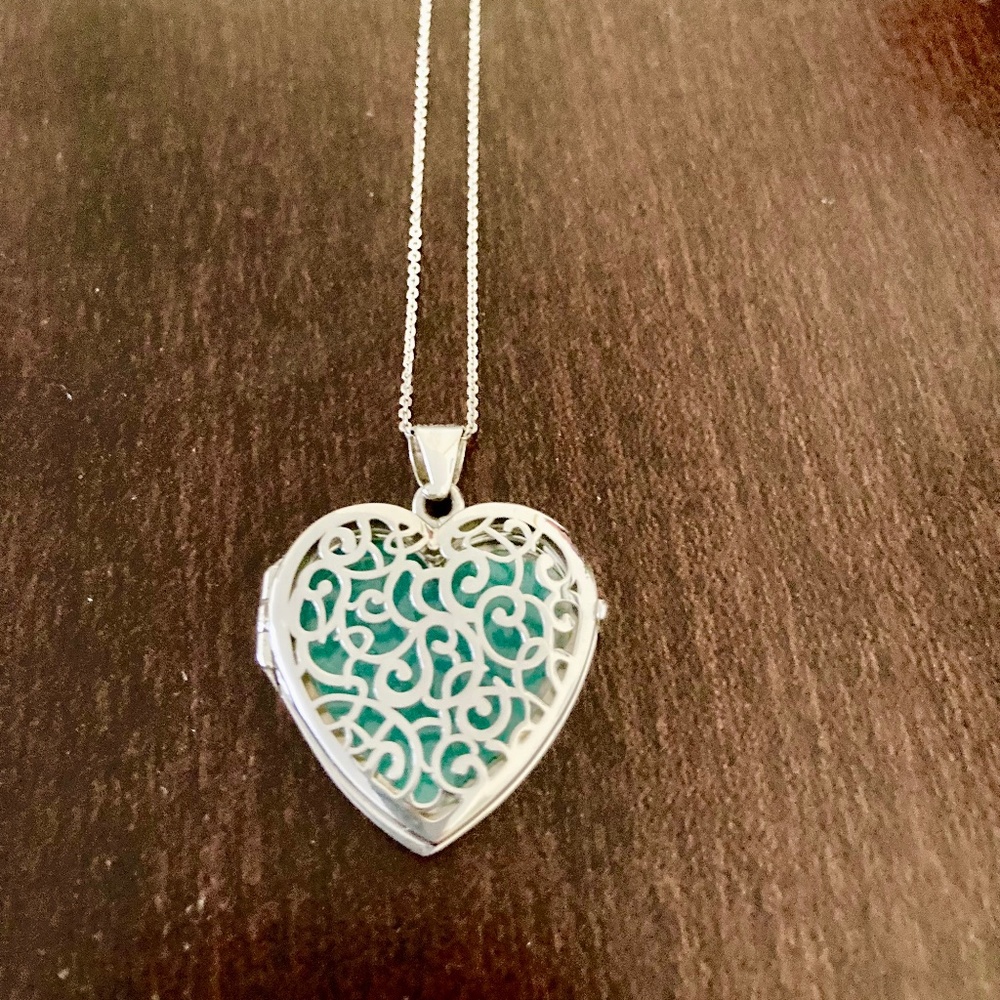 925 Sterling Silver Locket Necklace